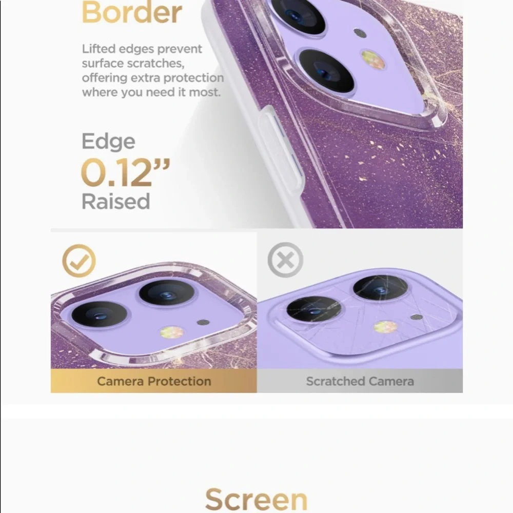 💜 Deep Violet iPhone 12/12 Pro Case